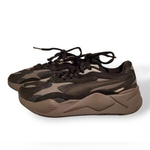 Puma Black and Gray Sneakers